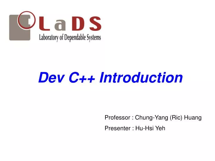 PPT - Dev C++ Introduction PowerPoint Presentation, free download - ID ...