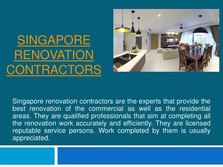 singapore renovation contractors n.