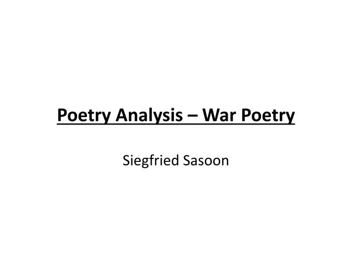 war poetry analysis Do not weep, maiden, for war is kind because your lover threw wild hands toward the sky and the affrighted steed ran on alone, do not weep war is kind dulce et decorum est and do not weep, maiden, for war is kind differ in speaker, perspective, and tone the speaker of dulce et decorum est. war poetry analysis Do not weep, maiden, for war is kind because your lover threw wild hands toward the sky and the affrighted steed ran on alone, do not weep war is kind dulce et decorum est and do not weep, maiden, for war is kind differ in speaker, perspective, and tone the speaker of dulce et decorum est.