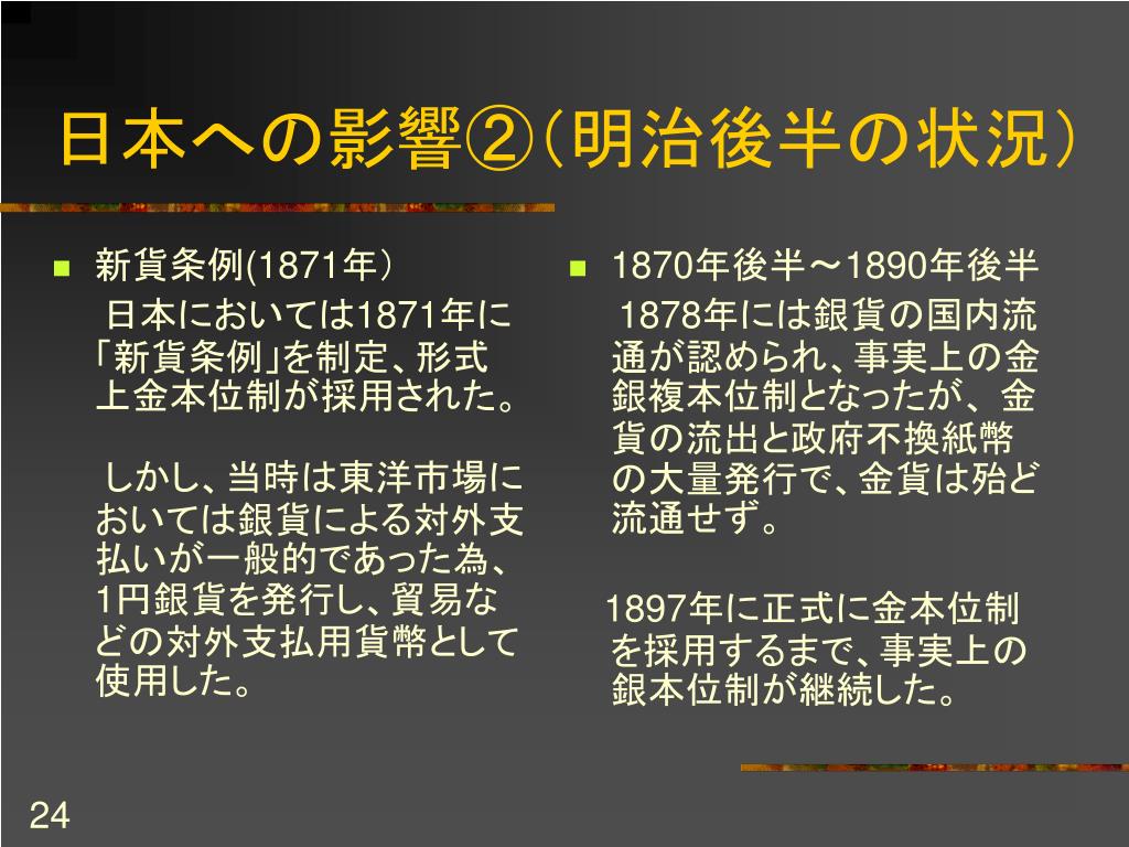 金為替本位制度