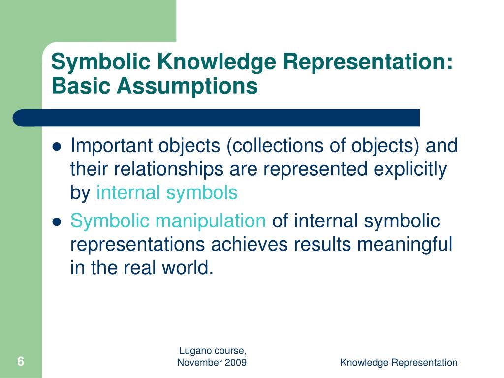 significance of knowledge representation