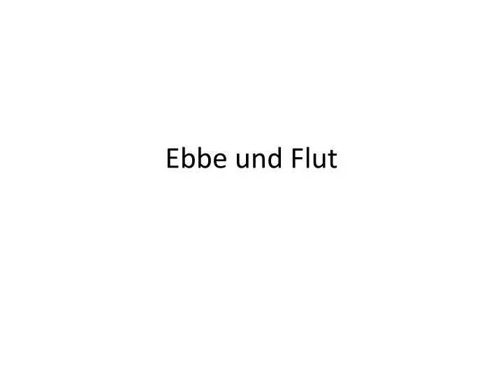 Ebbe Und Flut Download