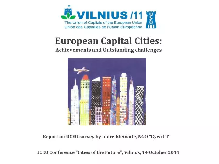 european capital cities achievements and outstanding challenges n.
