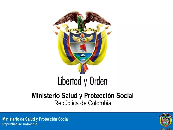 ministerio de salud colombia