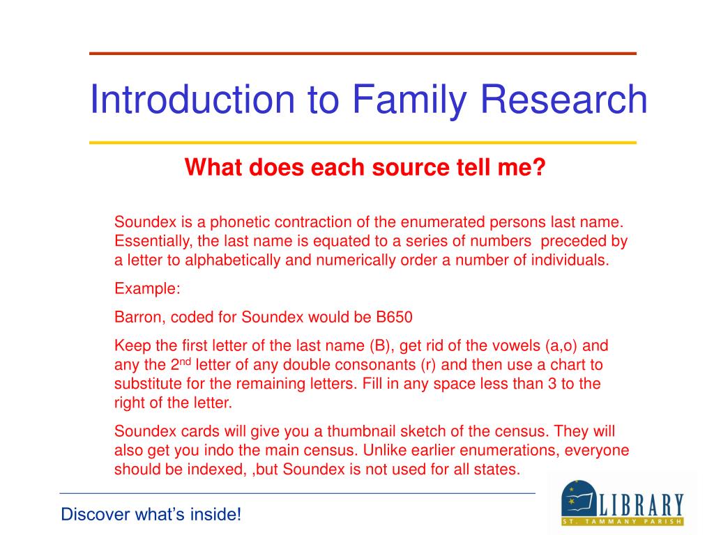 research topic on family
