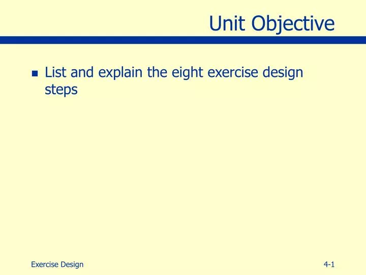PPT Unit Objective PowerPoint Presentation, free download ID3706957