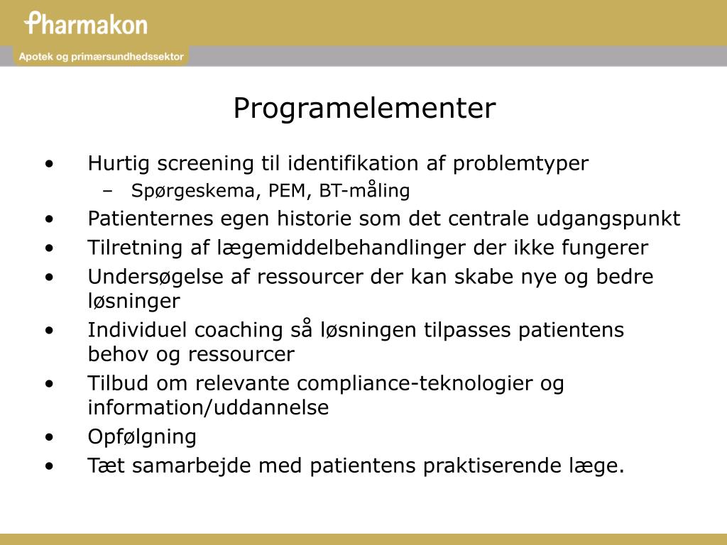 PPT - Hypertensionsprojekter på Pharmakon PowerPoint Presentation, free  download - ID:3707304