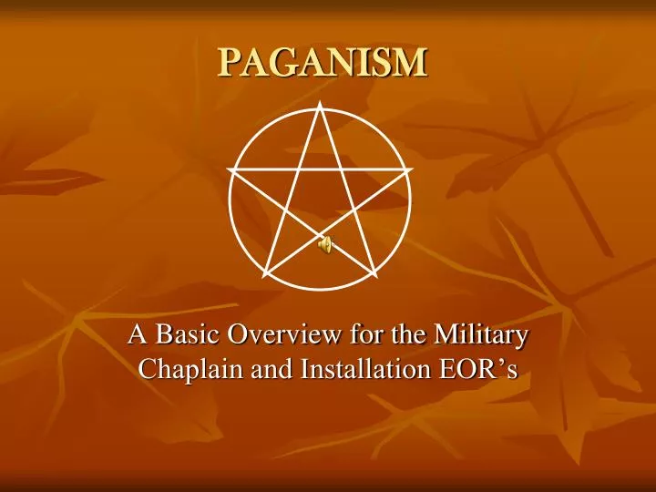 PPT PAGANISM PowerPoint Presentation Free Download ID 3708410