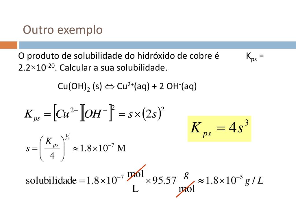 PPT - Equilíbrio de Solubilidade PowerPoint Presentation, free download -  ID:3709417