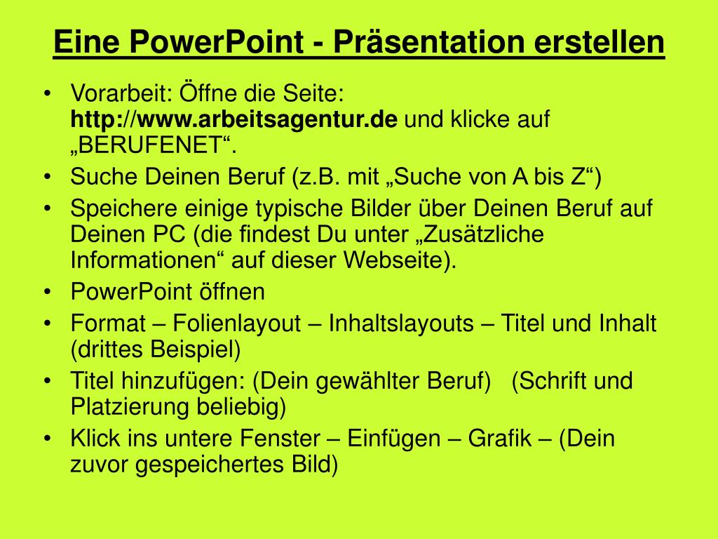 Ppt Uber Das Praktikum Berichten Gliederung Powerpoint Presentation Id