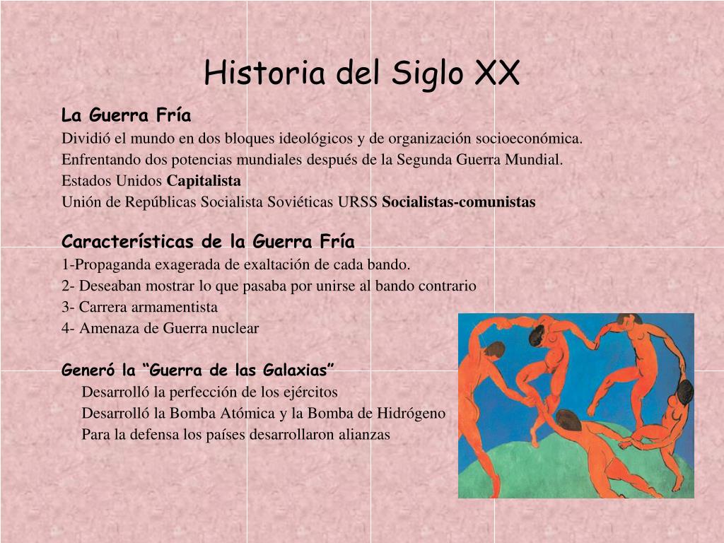 PPT - Historia del Siglo XX PowerPoint Presentation, free download -  ID:3710250