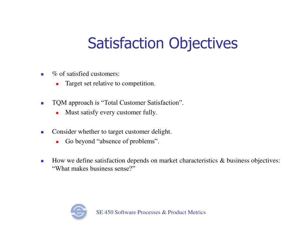 research objectives customer satisfaction