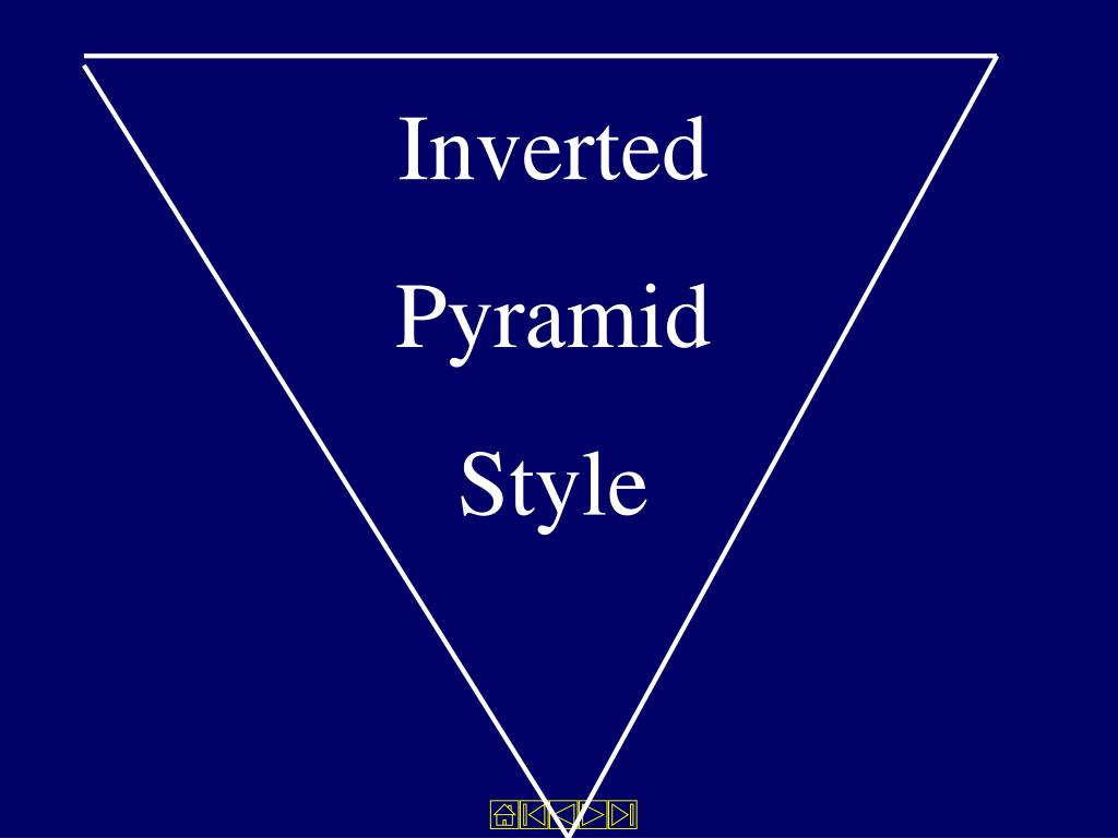 PPT - Inverted Pyramid Style PowerPoint Presentation, free download -  ID:3712569