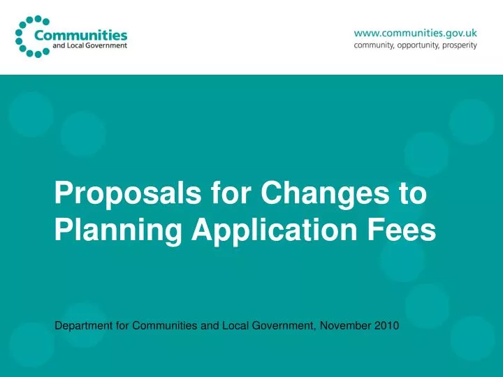 PPT Proposals For Changes To Planning Application Fees PowerPoint ppt-proposals-for-changes-to-planning-application-fees-powerpoint