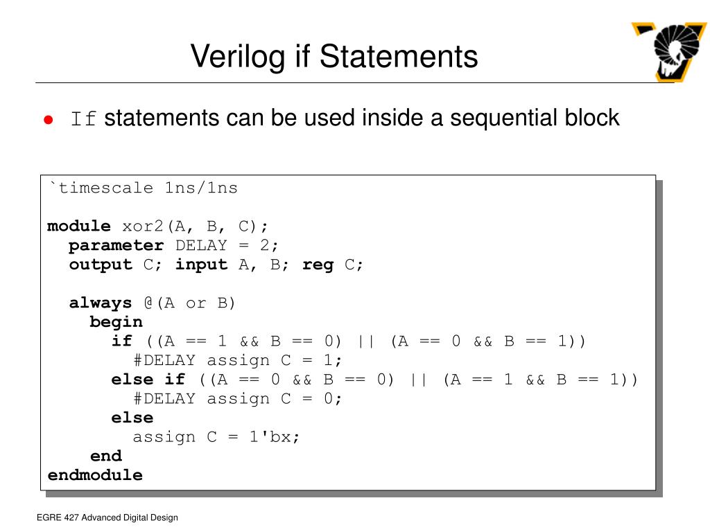 verilog if else assign