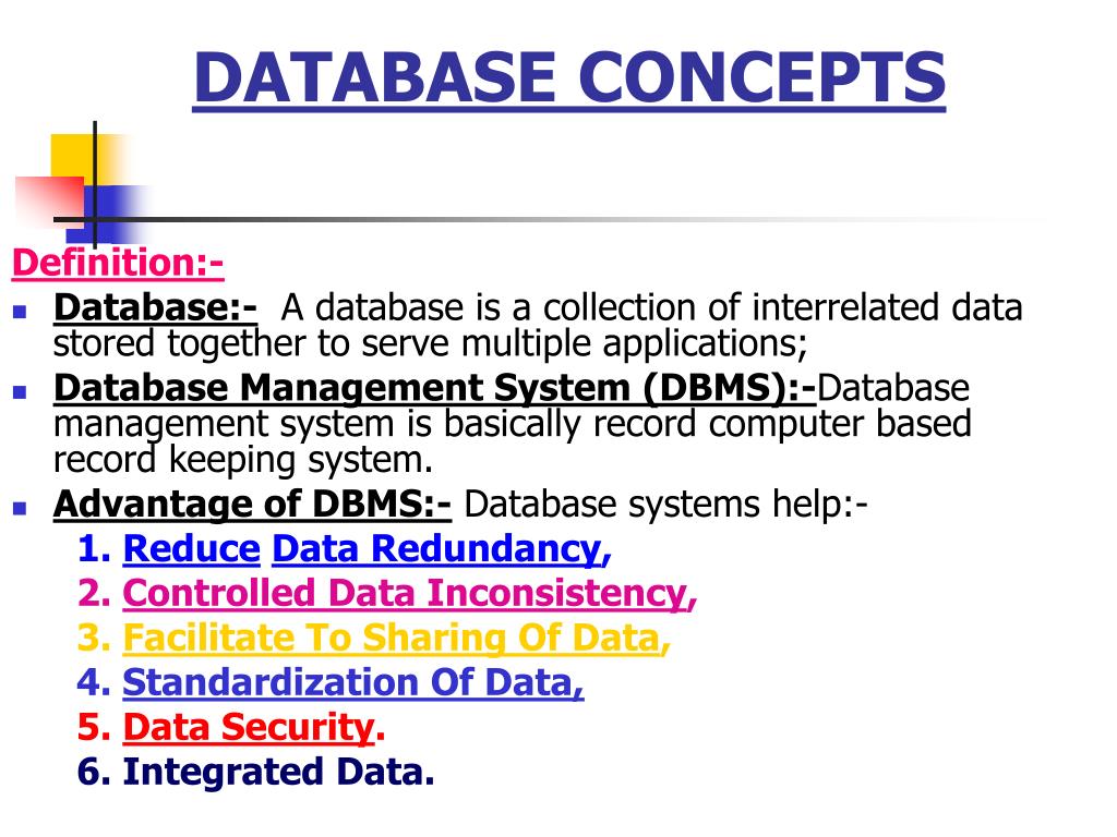 introduction to database presentation