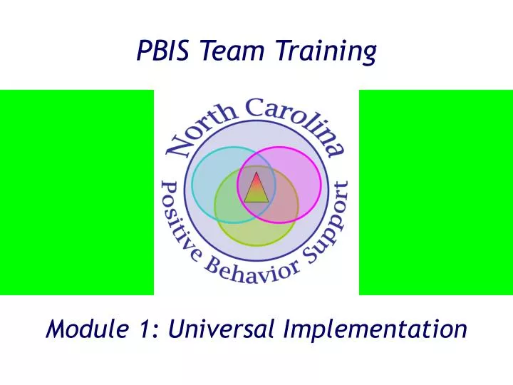 pbis team training n.