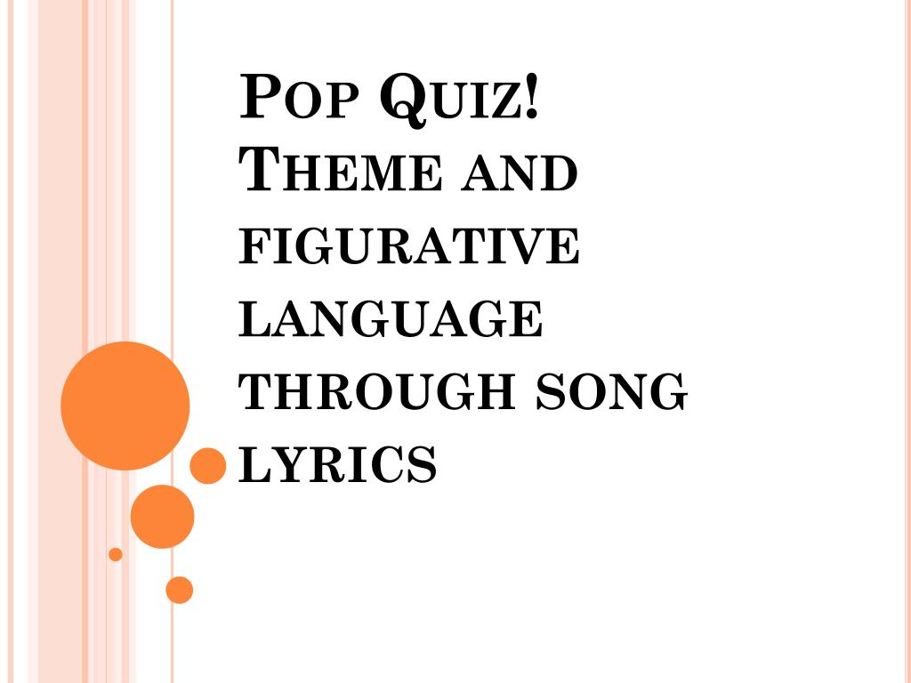 Figurative Language Pop Song Roar - ppt video online download