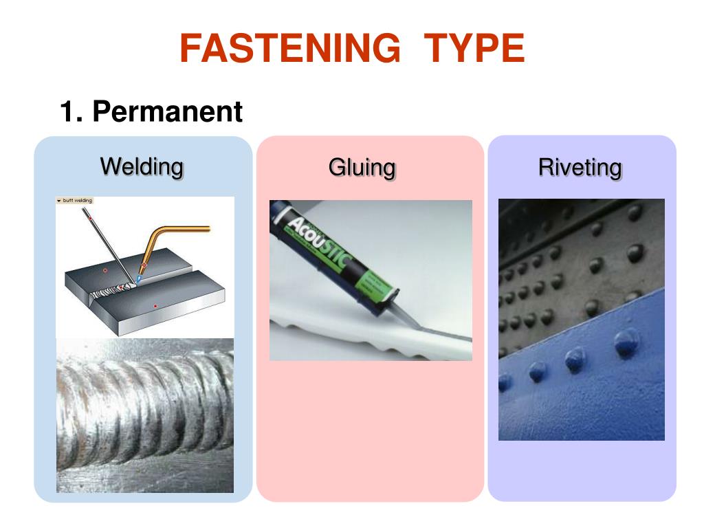 Types of welding