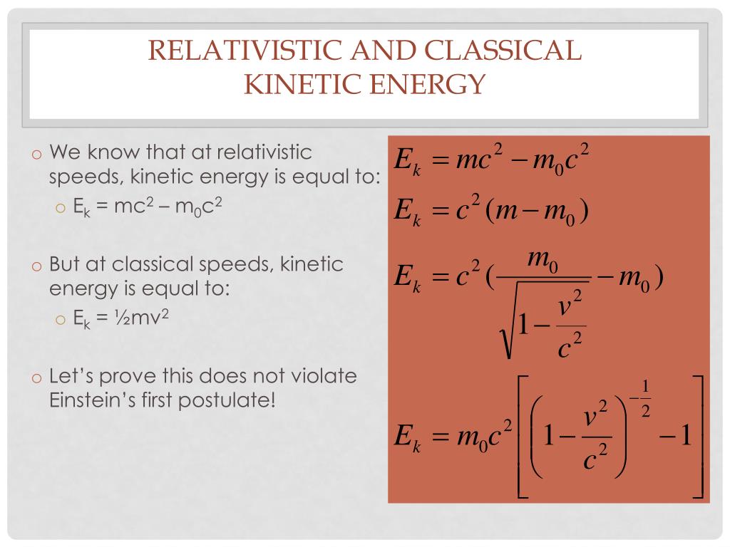 PPT - Relativistic Mass and Energy PowerPoint Presentation, free