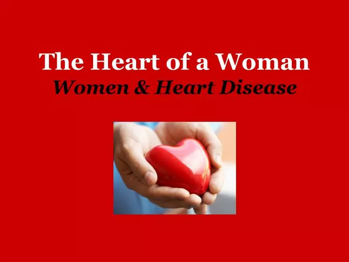 the heart of a woman women heart disease n.