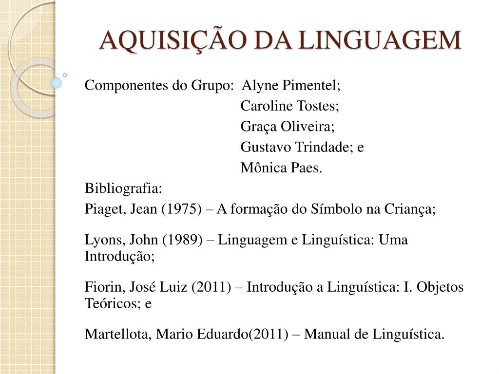 Introdução á linguística Lyons