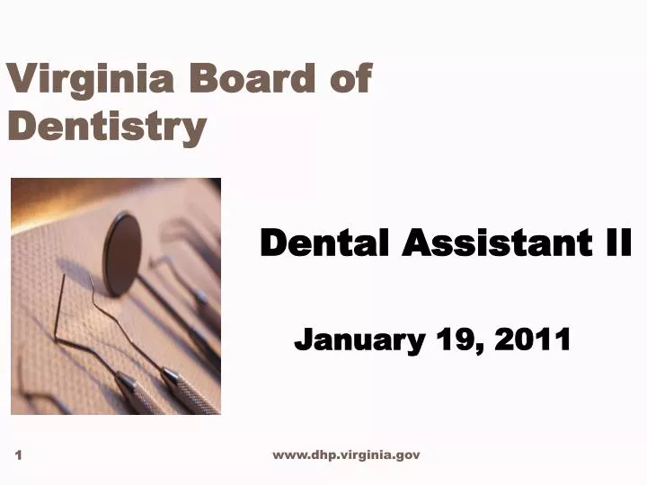 virginia board of dentistry n.