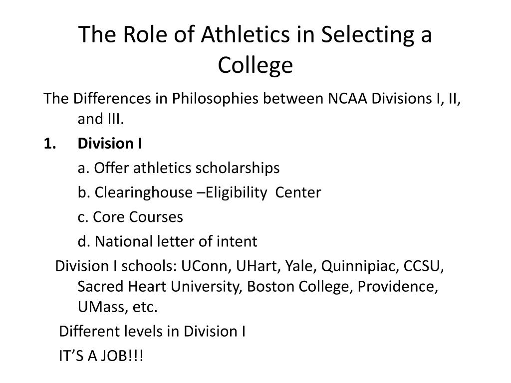research topics college athletics