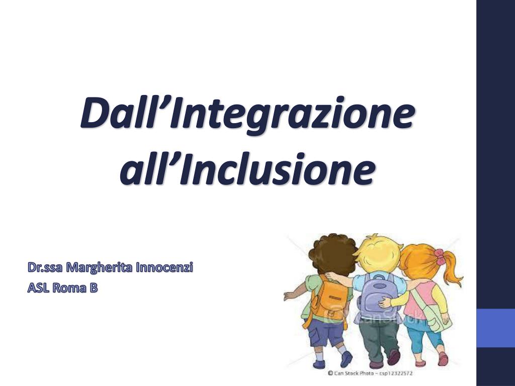 PPT - Dall’Integrazione All’Inclusione PowerPoint Presentation, Free ...