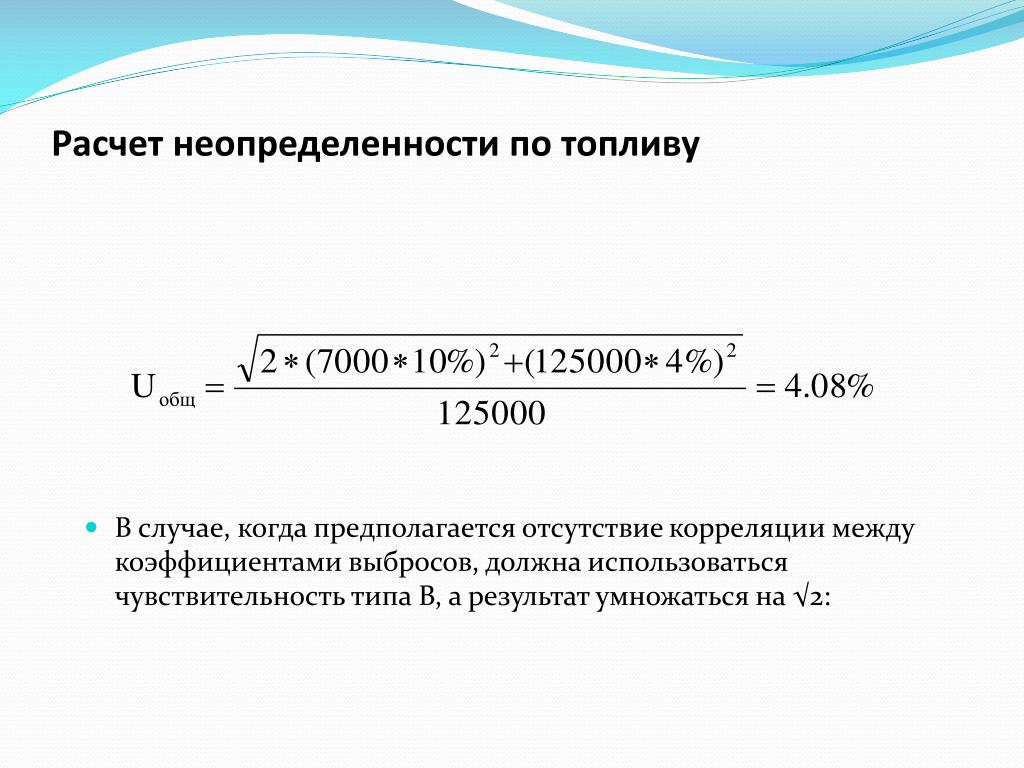 Неопределенность стандартного образца