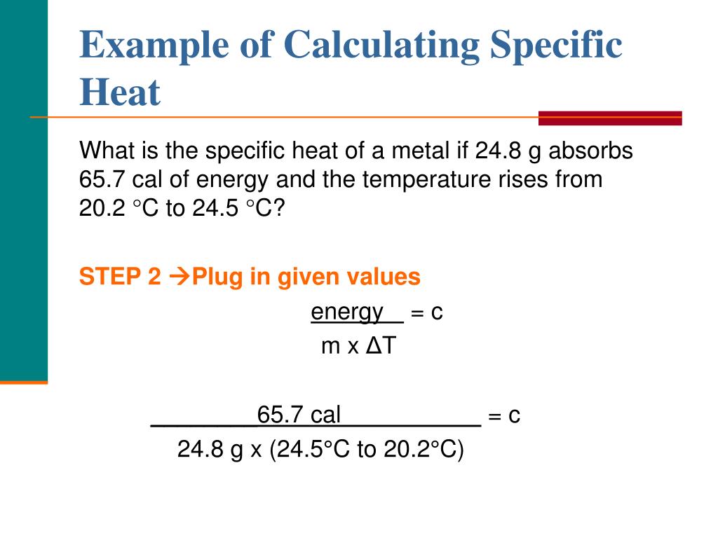 PPT Specific Heat PowerPoint Presentation, free download ID3721637