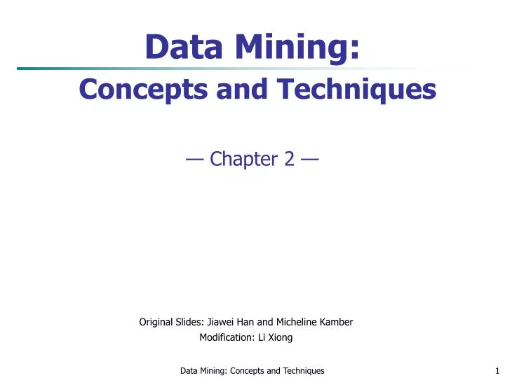 data mining concepts and techniques chapter 2 n.