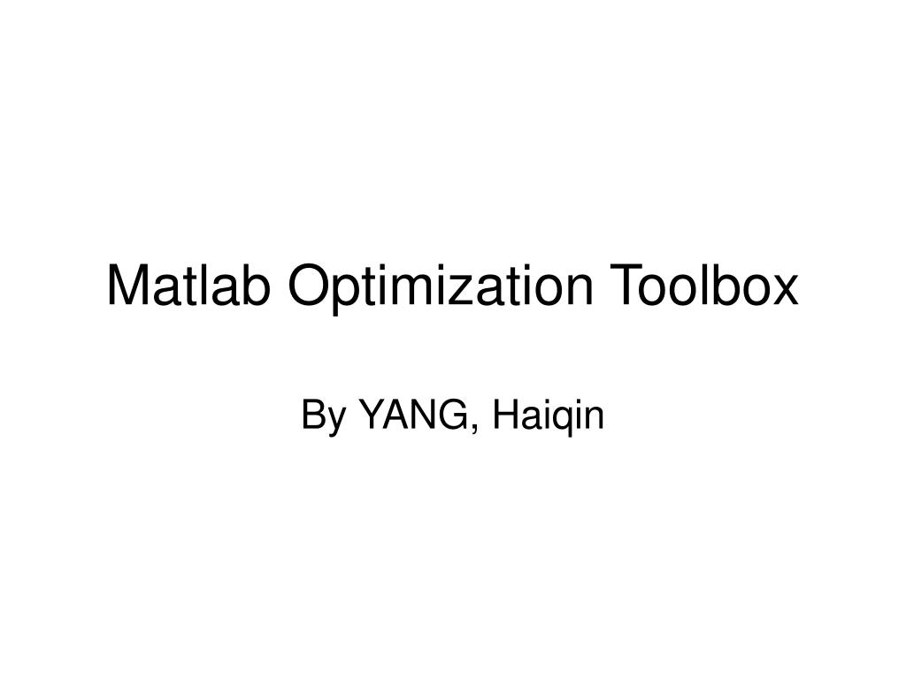 matlab optimization toolbox bitstring vs. double