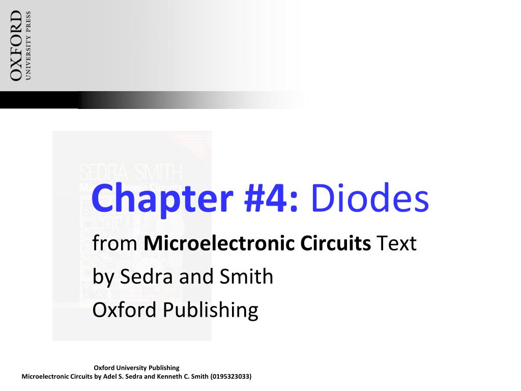 PPT - Chapter #4: Diodes PowerPoint Presentation, free download - ID:3725099