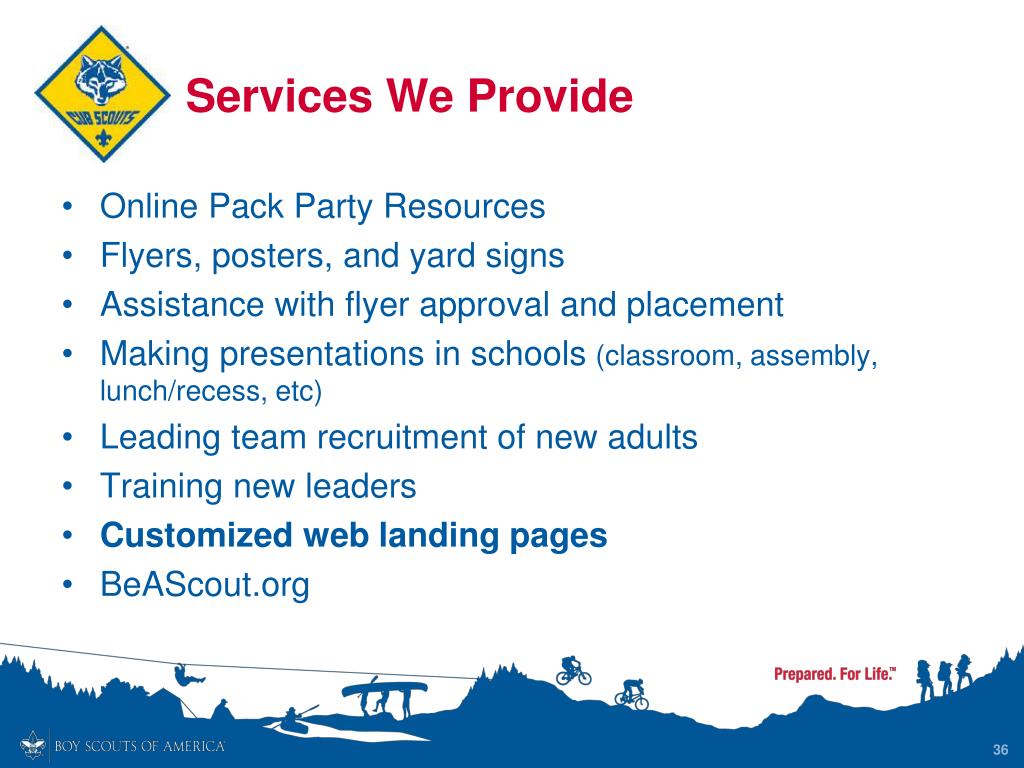 Ppt Cub Scout Recruiting Powerpoint Presentation Free Download Id