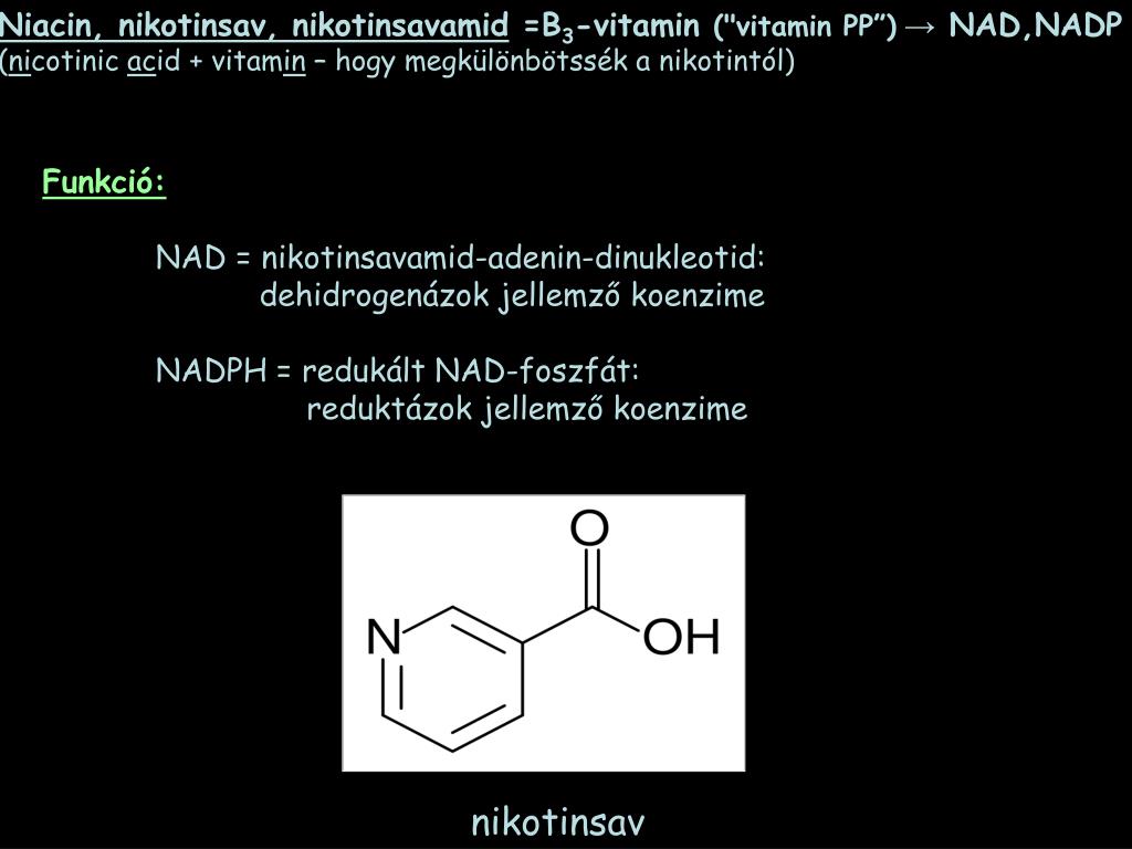B3-vitamin (niacin) - Miért fontos?