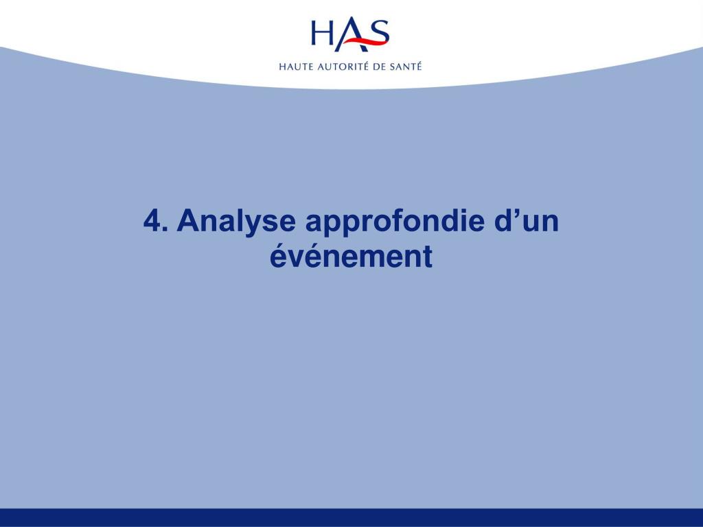 analyse approfondie