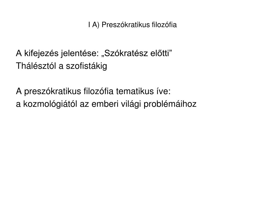 PPT - Görög filozófia PowerPoint Presentation, free download - ID:3728801
