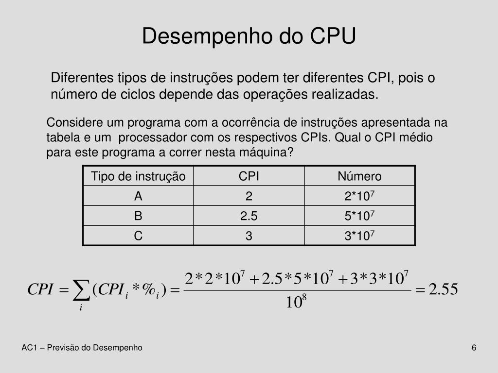 PPT - Previsão do Desempenho PowerPoint Presentation, free download -  ID:3733356