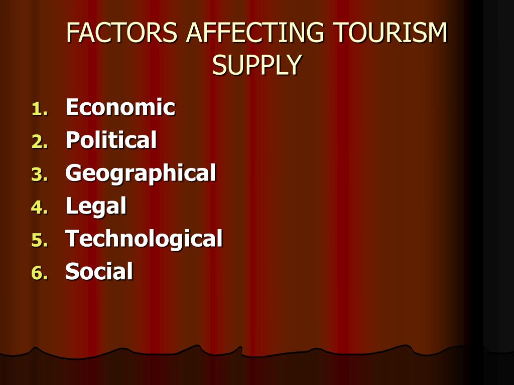 political factors in travel and tourism