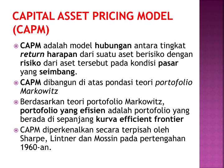 the validity of capital asset pricing The capm: theoretical validity, empirical intractability and practical applications abstract the capital asset pricing model (capm) is an ex ante concept, whereas so-called 'tests' of the capm are. the validity of capital asset pricing The capm: theoretical validity, empirical intractability and practical applications abstract the capital asset pricing model (capm) is an ex ante concept, whereas so-called 'tests' of the capm are.