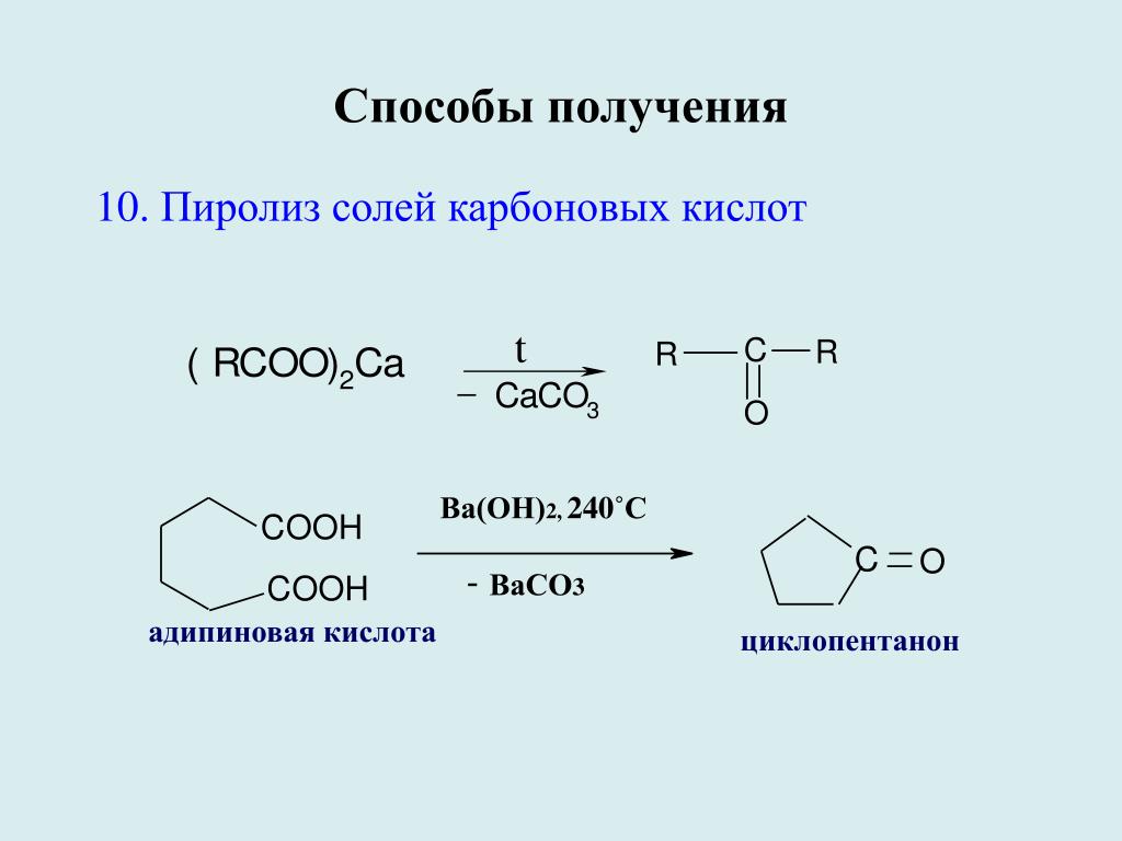 Карбоновые кислоты и мыла