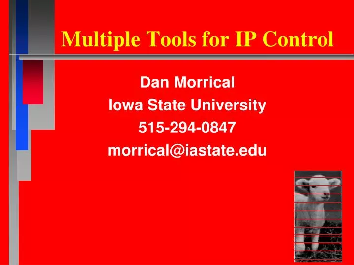 multiple tools for ip control n.
