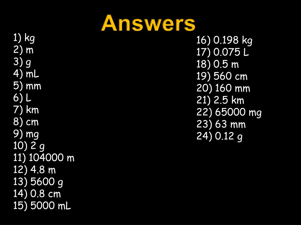 PPT - Metric Conversions: Ladder Method PowerPoint Presentation, free