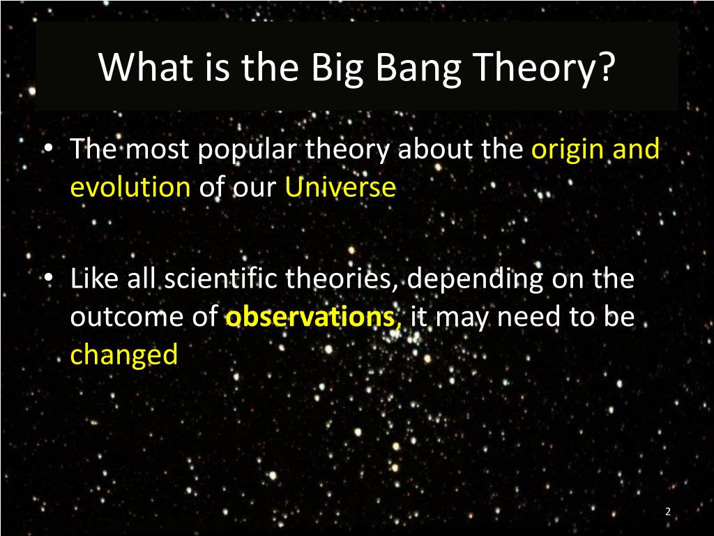 PPT - The Big Bang Theory PowerPoint Presentation, free download - ID