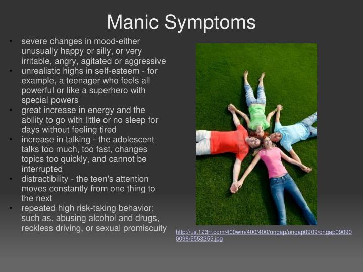manic high symptoms