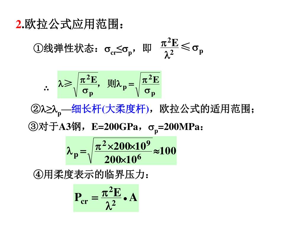 Ppt 第十二章压杆稳定powerpoint Presentation Free Download Id