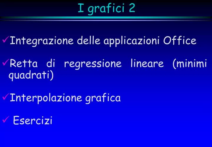 Ppt I Grafici 2 Powerpoint Presentation Free Download
