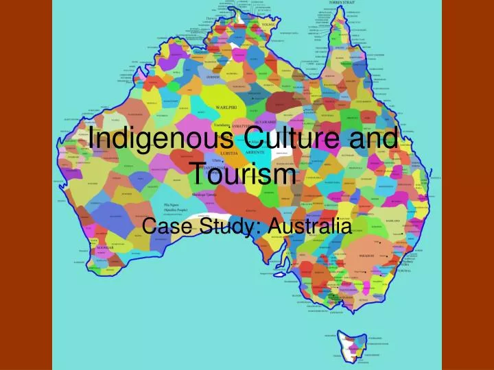 indigenous culture and tourism n.