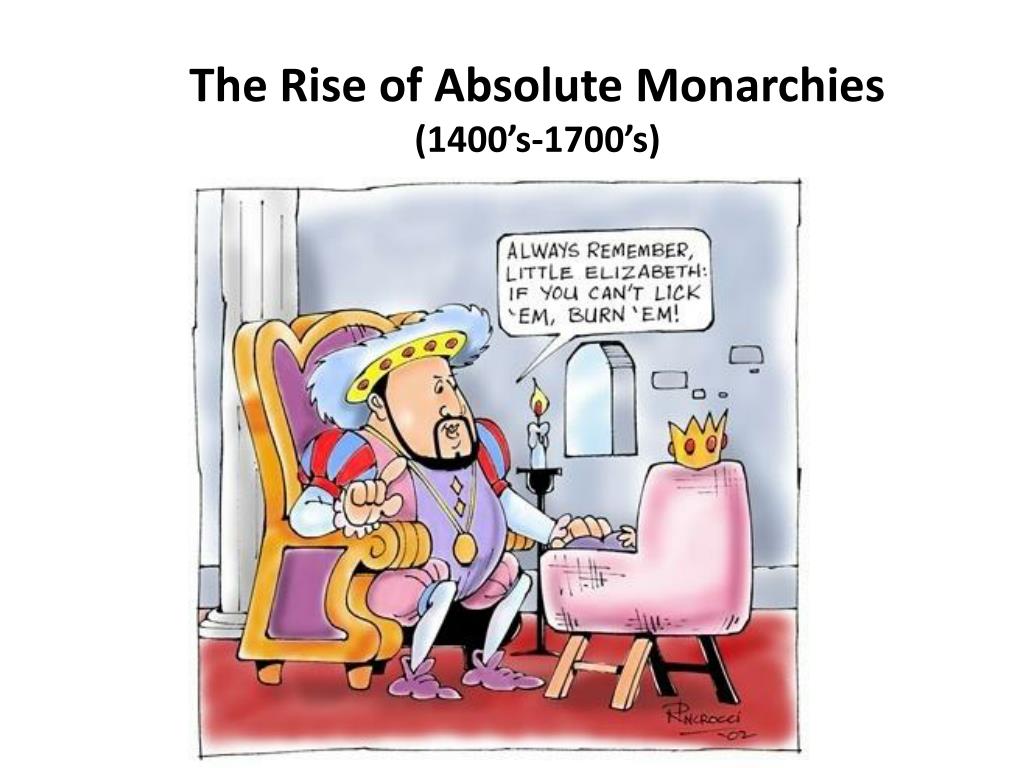 absolute monarchy cartoon